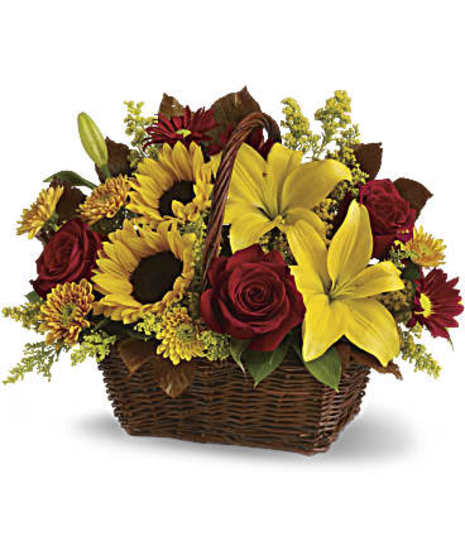 A Golden  Day Basket