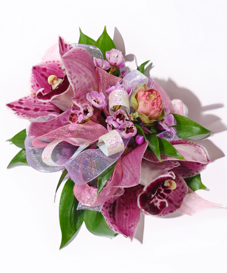 Pink Cymbidium Corsage