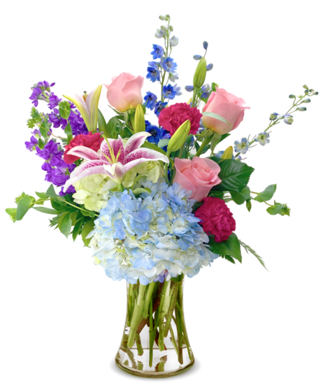 Celebration of Color Mixed Floral Arrangement