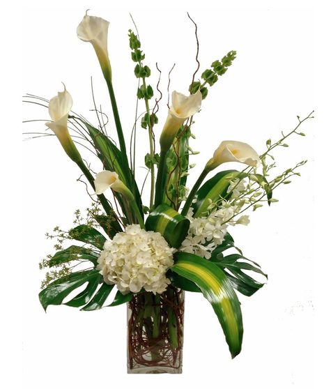 White Calla Lilies